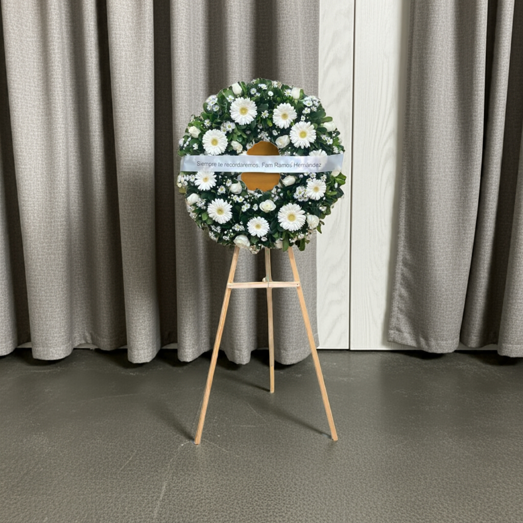 Corona condolencias chica