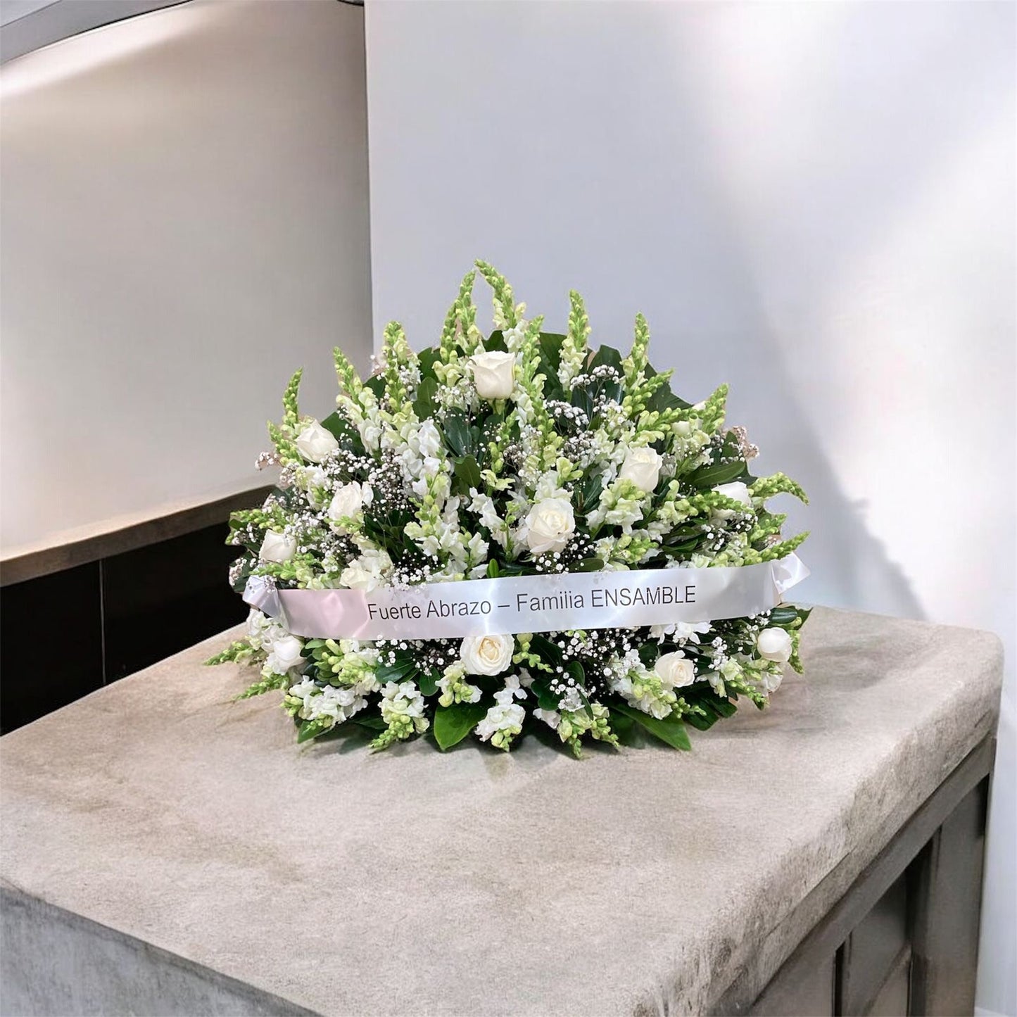 Flores de condolencias