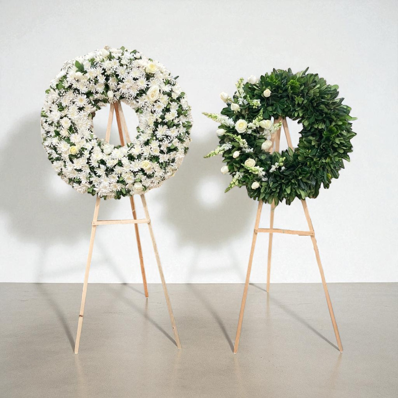 Coronas fúnebres en oferta