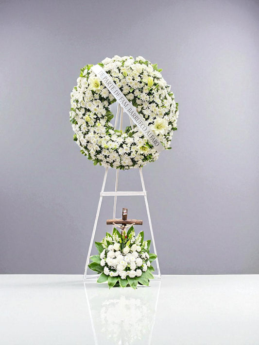 Corona para funeral